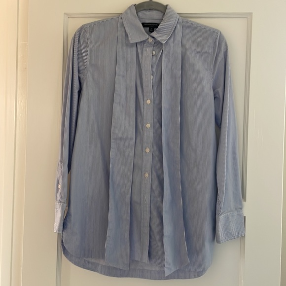 Banana Republic Bow Neck Button Up - Picture 5 of 5